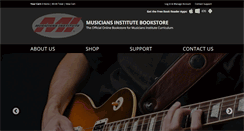 Desktop Screenshot of musiciansinstitutebookstore.com